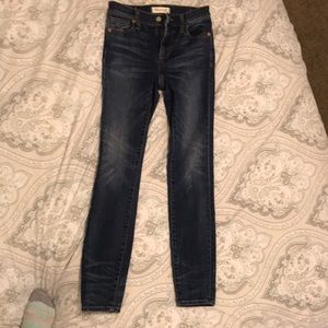 Madewell high riser skinny 24